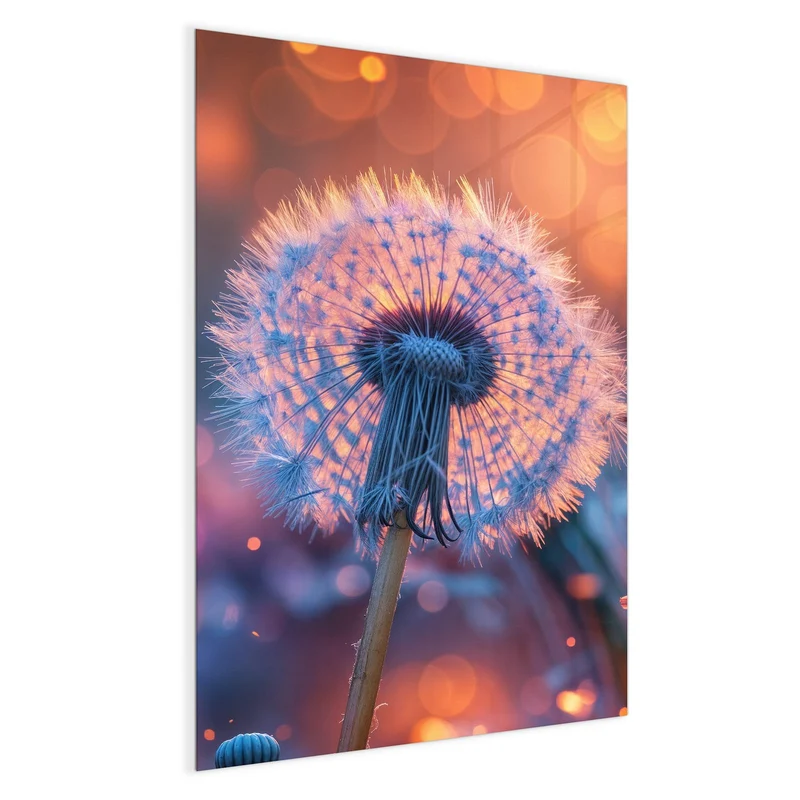 Magnettafel - Glühende Pusteblume