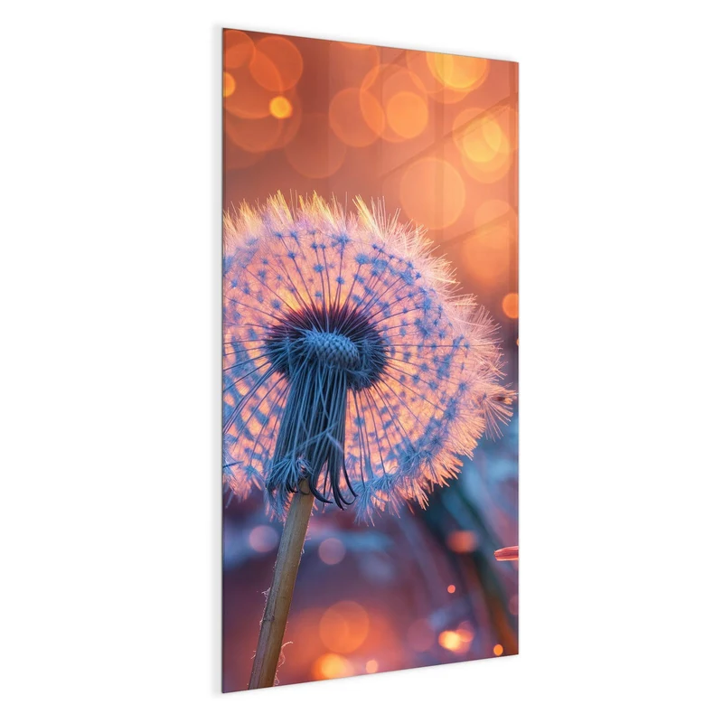 Magnettafel - Glühende Pusteblume