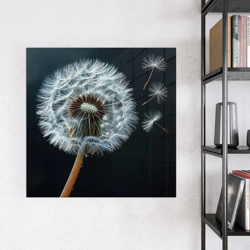 Magnettafel - Fliegende Pusteblume
