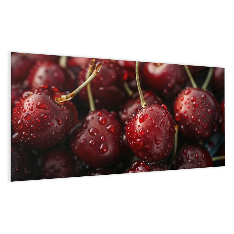 Magnettafel - Rubinrote Kirschen