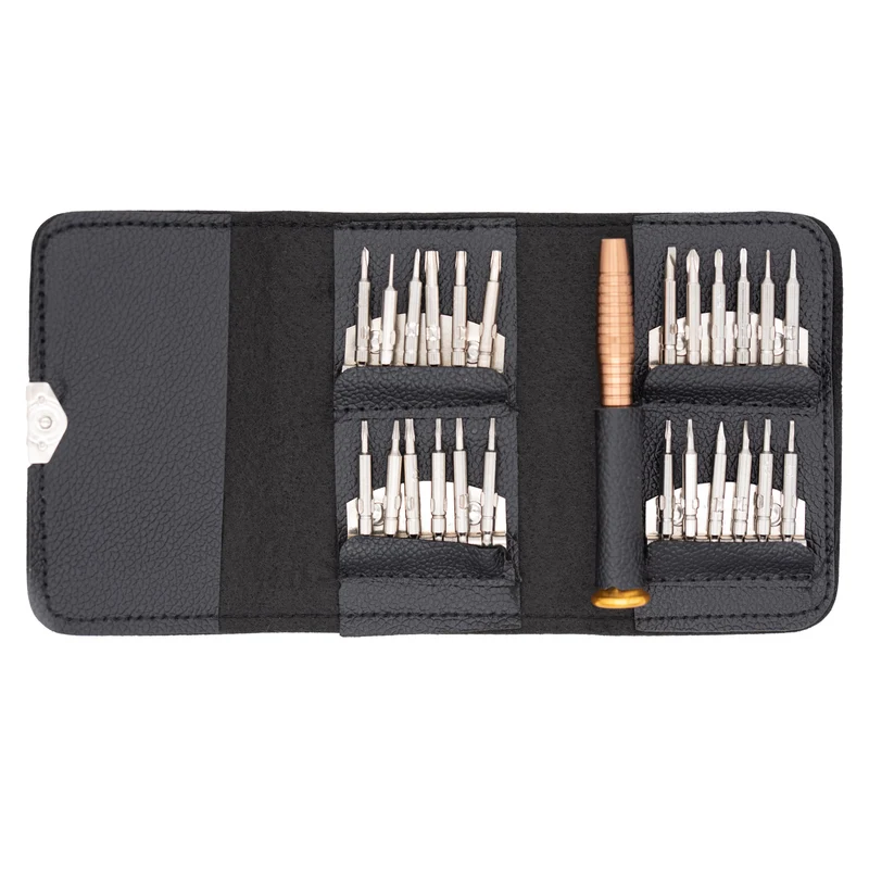25in1 Schraubendreher Set Präzisions Bit Feinwerk Werkzeug Feinmechaniker Mini
