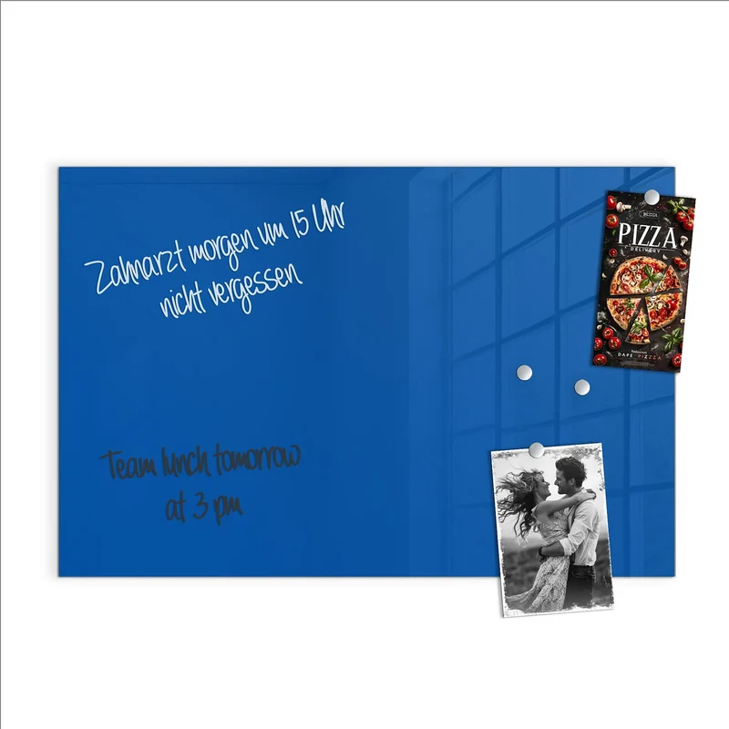Magnettafel - Signalblau