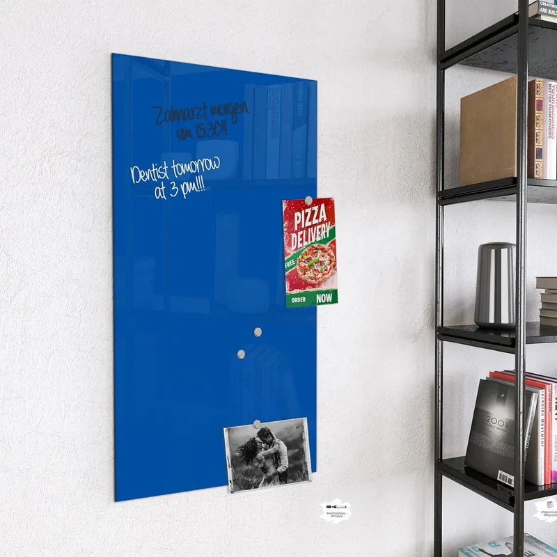Magnettafel - Signalblau