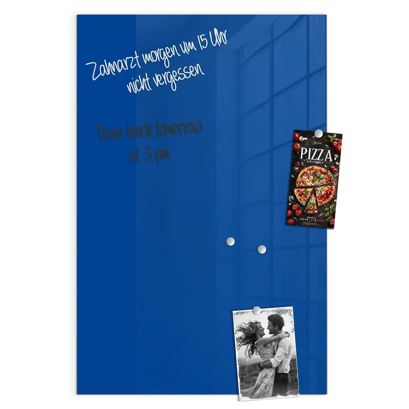 Magnettafel - Saphirblau