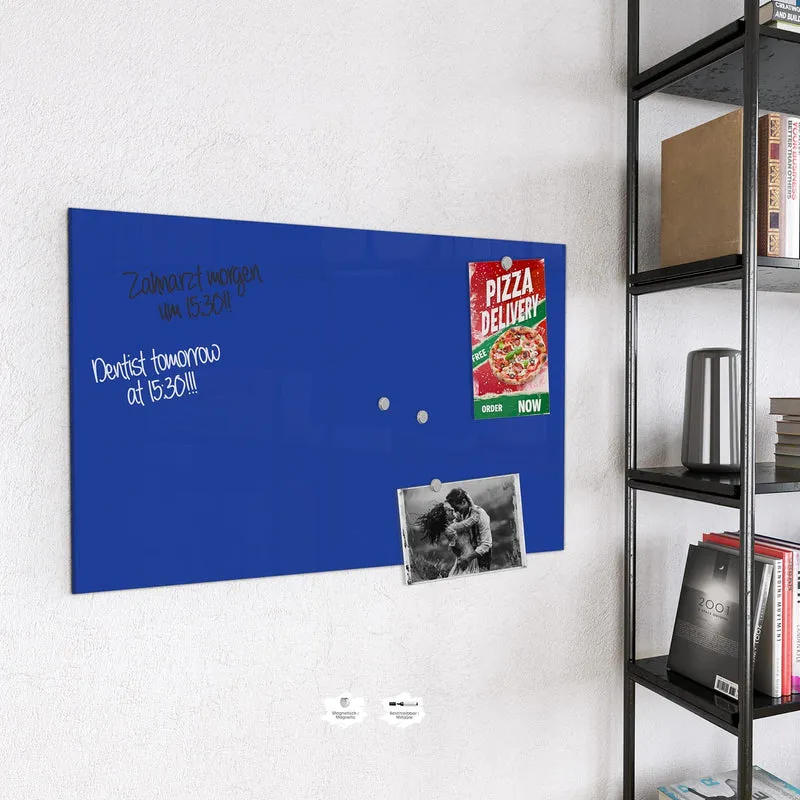 Magnettafel - Königsblauer Hintergrund II