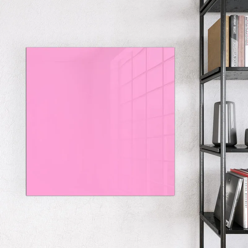 Magnettafel - Rosa Hintergrund