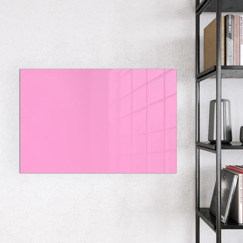 Magnettafel - Rosa Hintergrund