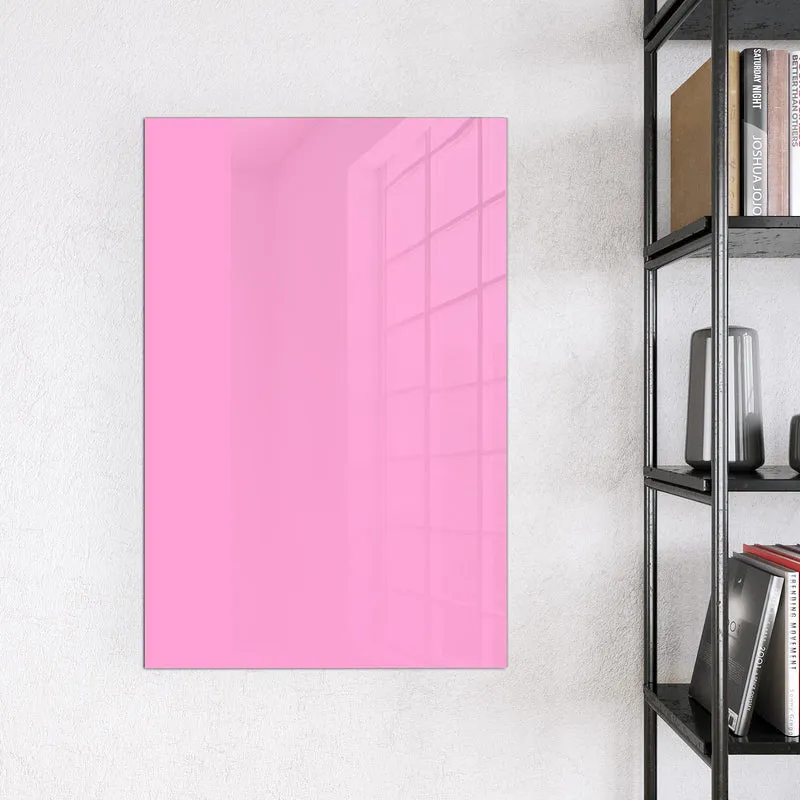 Magnettafel - Rosa Hintergrund