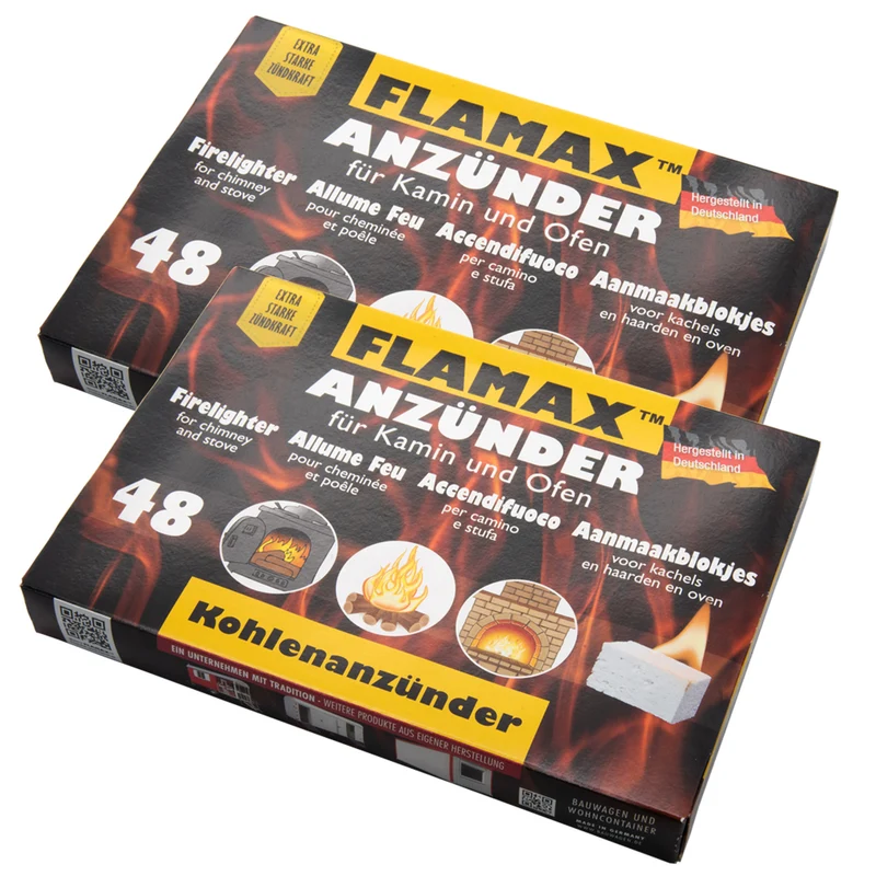 Ofenanzünder Kaminanzünder Kohlenanzünder Anzünder Würfel Grill Kohle Grillanzünder