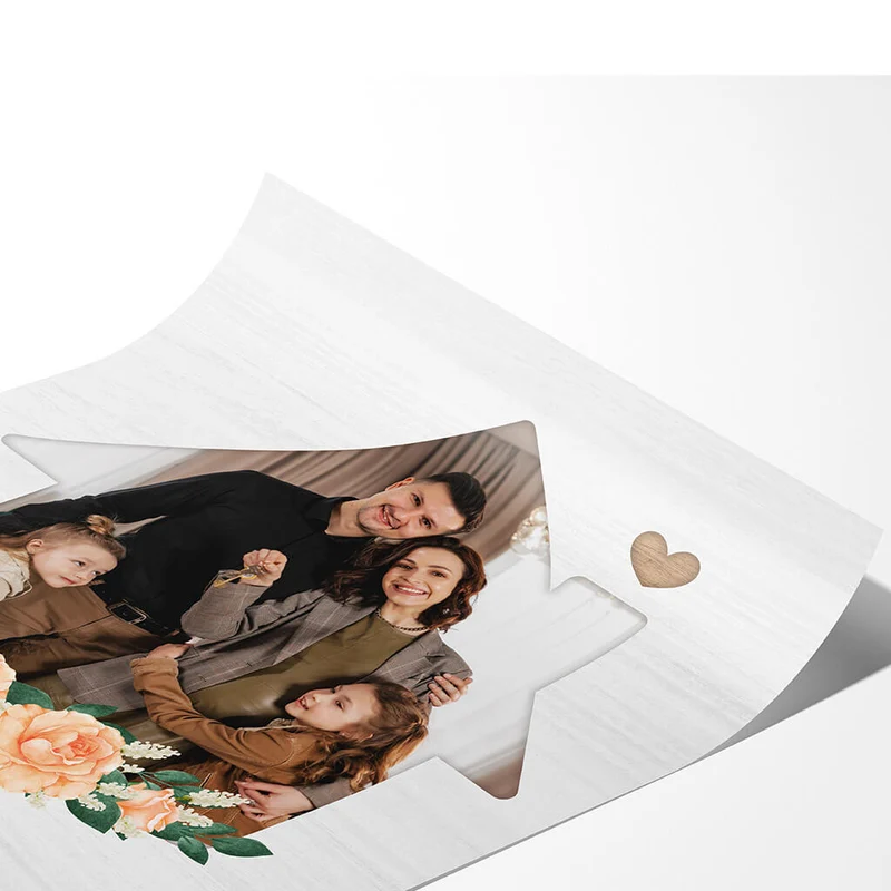 Unser Erstes Zuhause - Personalisierte Geschenke | Poster für Paare/Ehepaare
