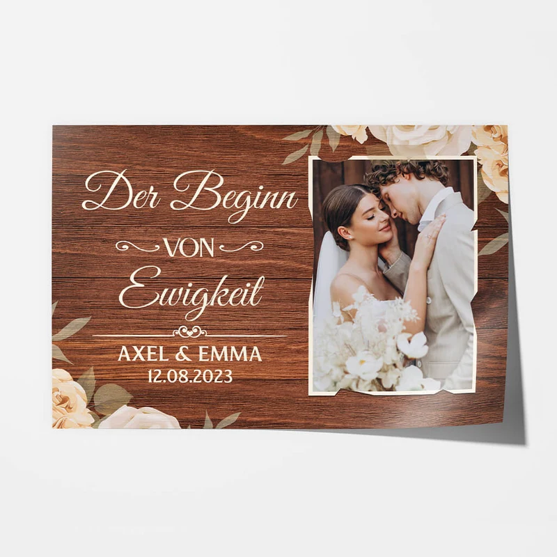 Personalisiertes Die Anfänge Der Ewigkeit Poster