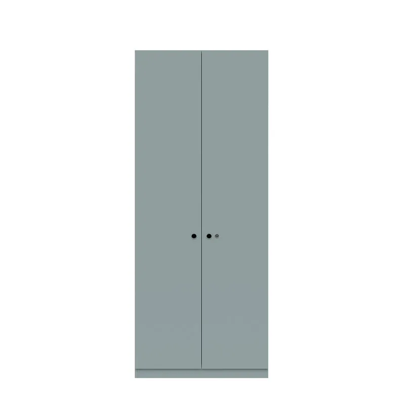Flügeltürenschrank Pren | mit Garderobeneinsatz, Hutboden, Schuhfach | H1970 x B 800 x T 500mm