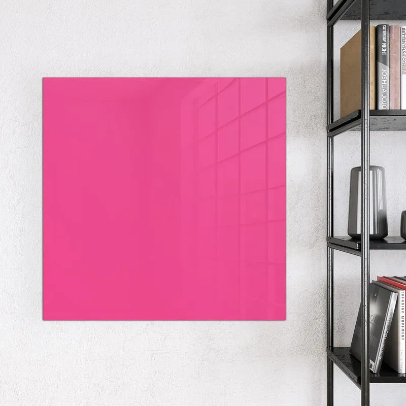 Magnettafel - Pinker Hintergrund