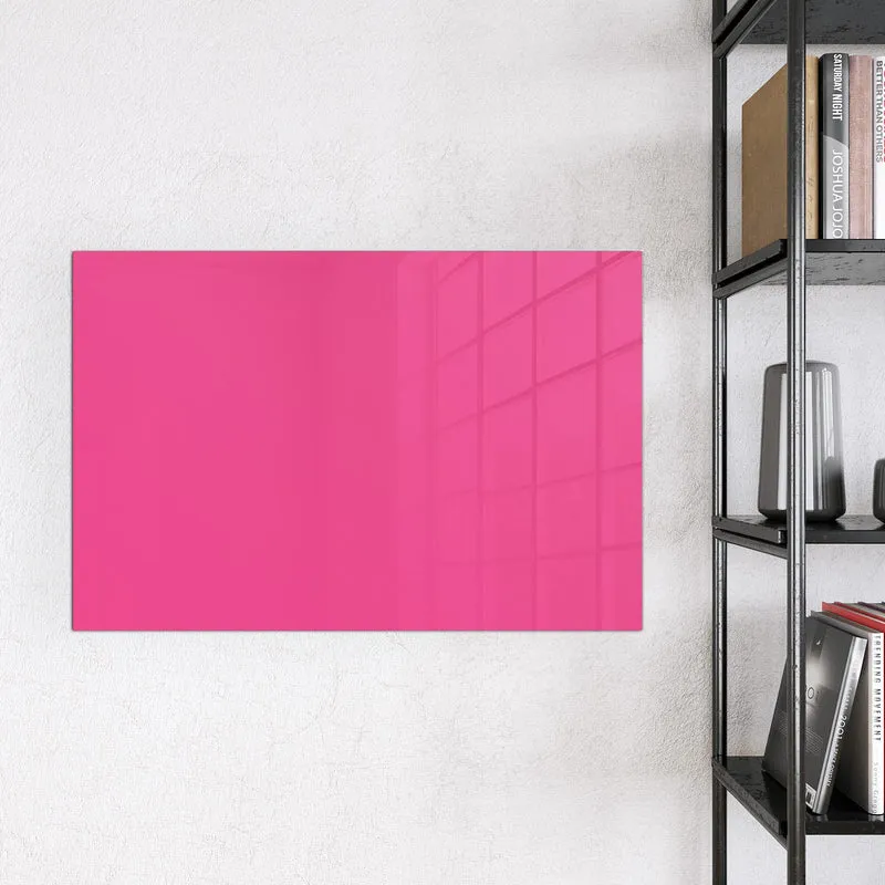 Magnettafel - Pinker Hintergrund