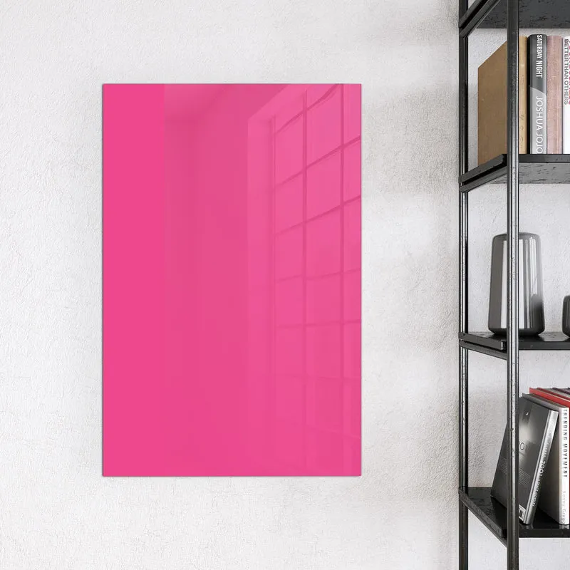 Magnettafel - Pinker Hintergrund