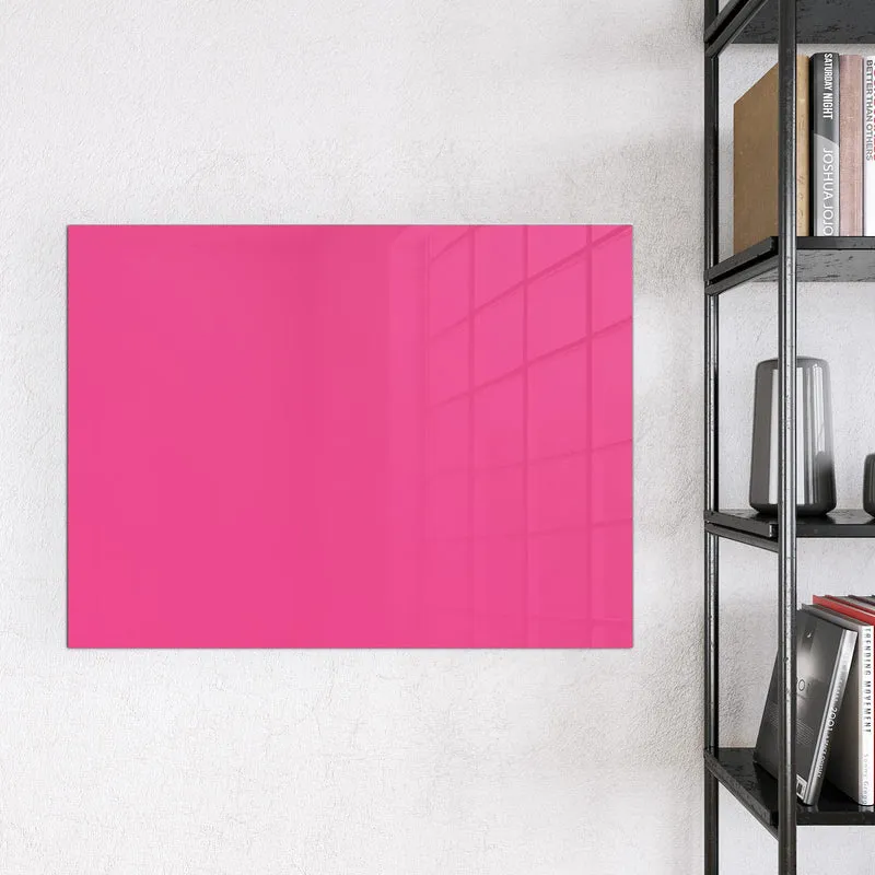 Magnettafel - Pinker Hintergrund