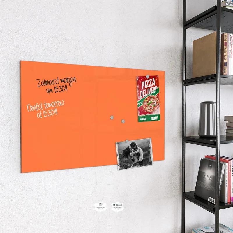 Magnettafel - Korallenorange