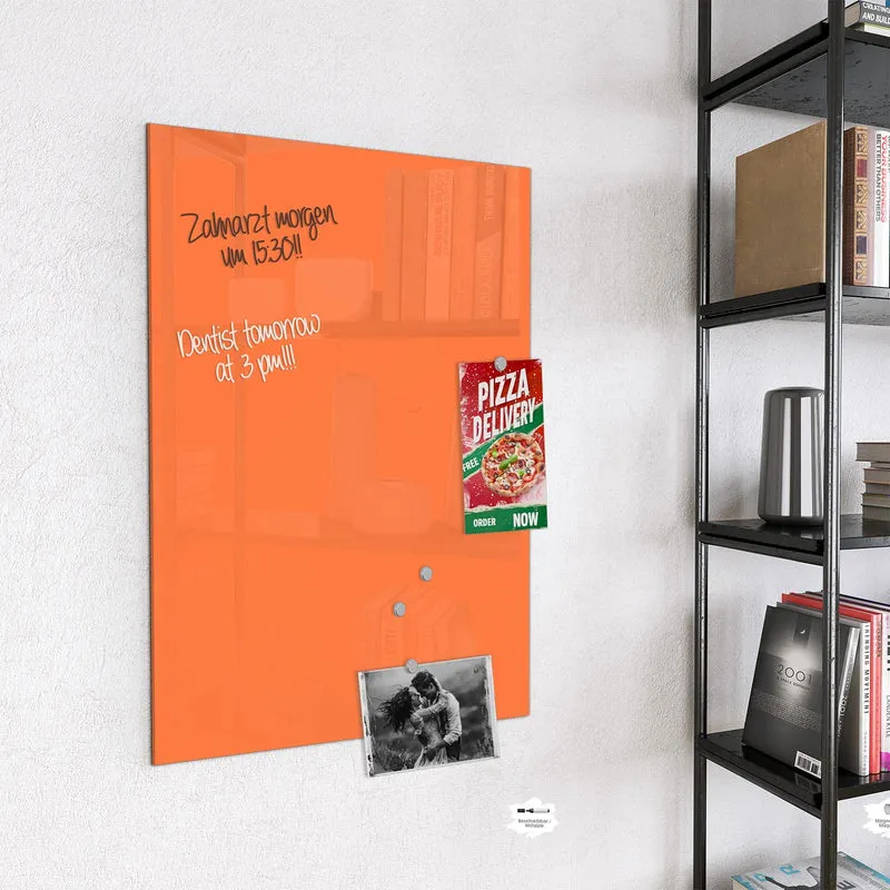 Magnettafel - Korallenorange