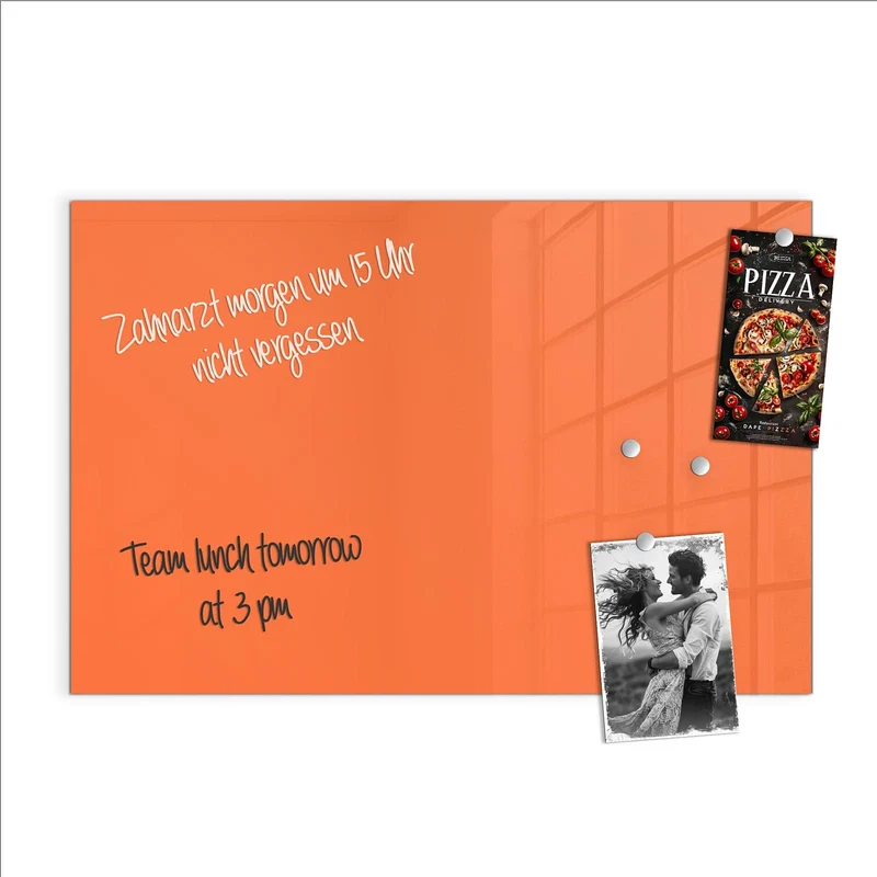 Magnettafel - Mandarinorange