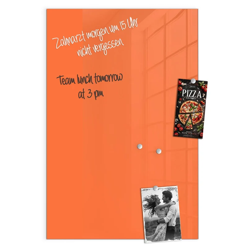 Magnettafel - Mandarinorange