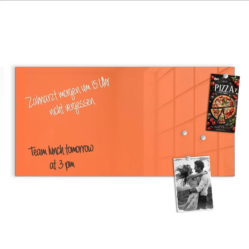 Magnettafel - Mandarinorange