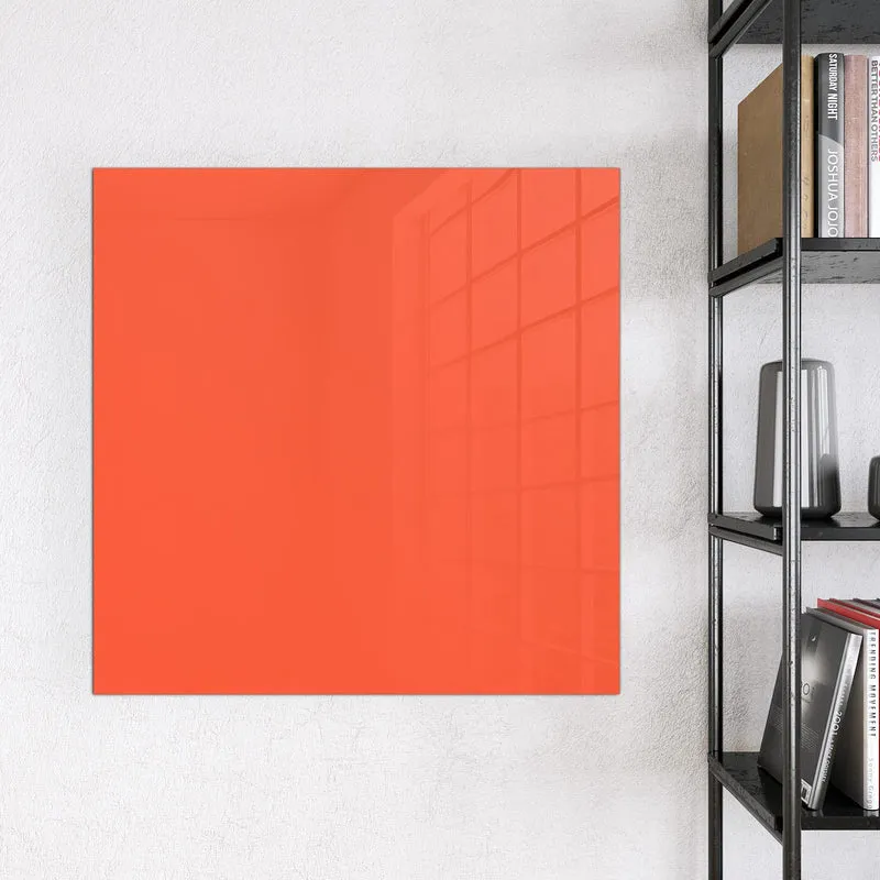 Magnettafel - Rotoranger Hintergrund