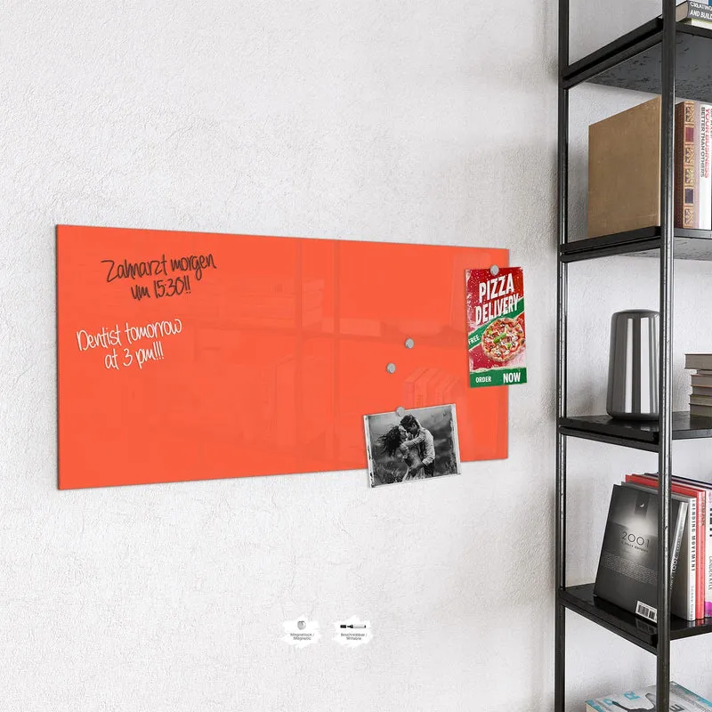 Magnettafel - Rotoranger Hintergrund