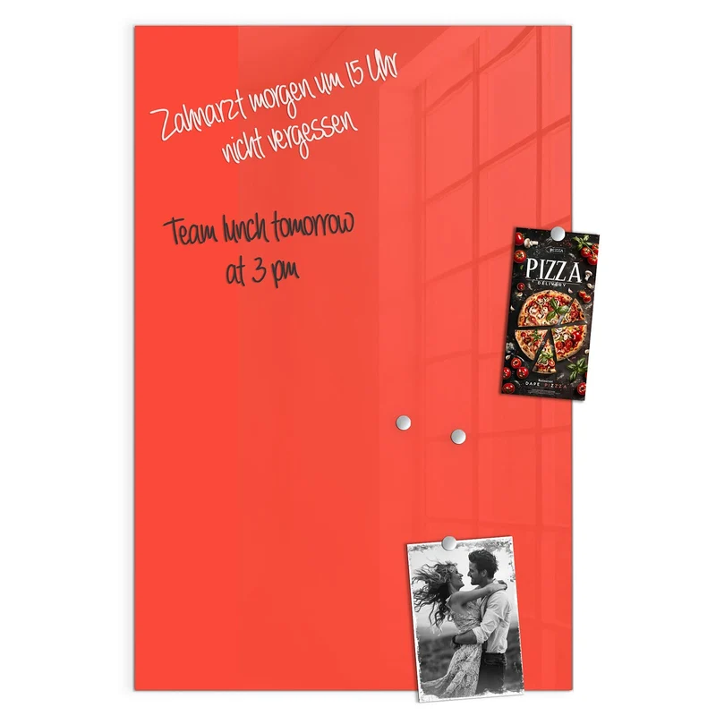 Magnettafel - Tomatenrot