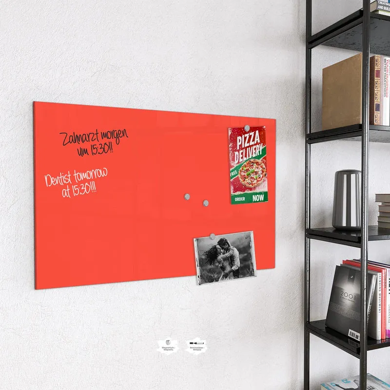 Magnettafel - Tomatenrot