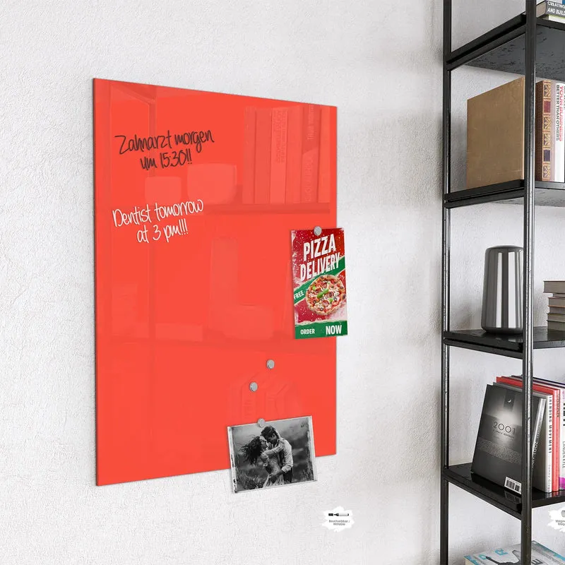 Magnettafel - Tomatenrot