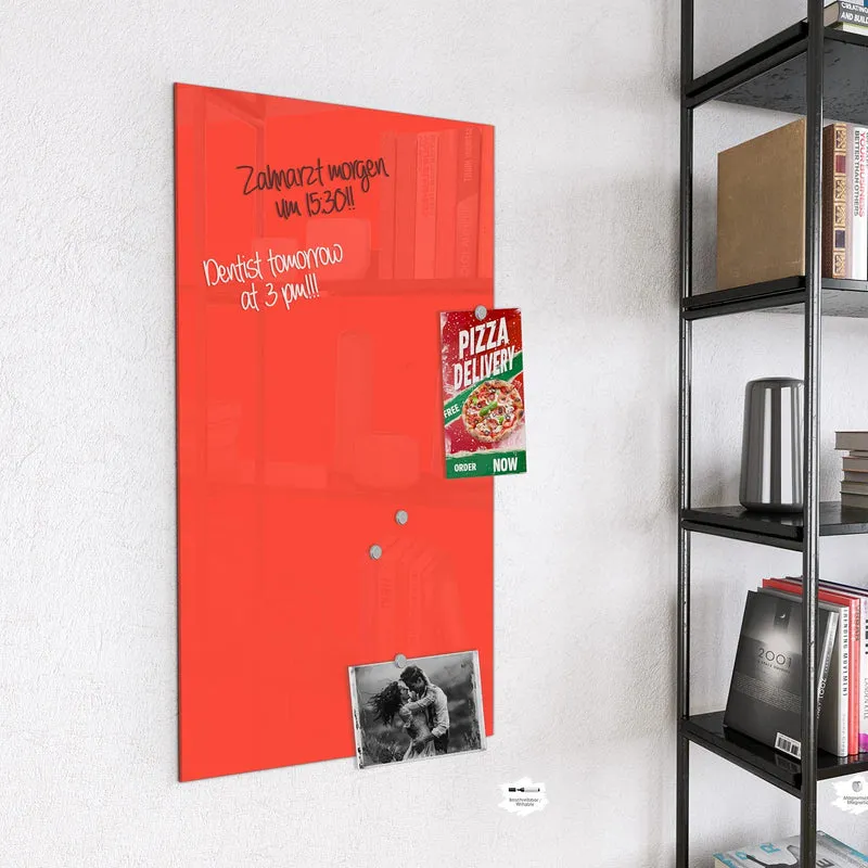 Magnettafel - Tomatenrot