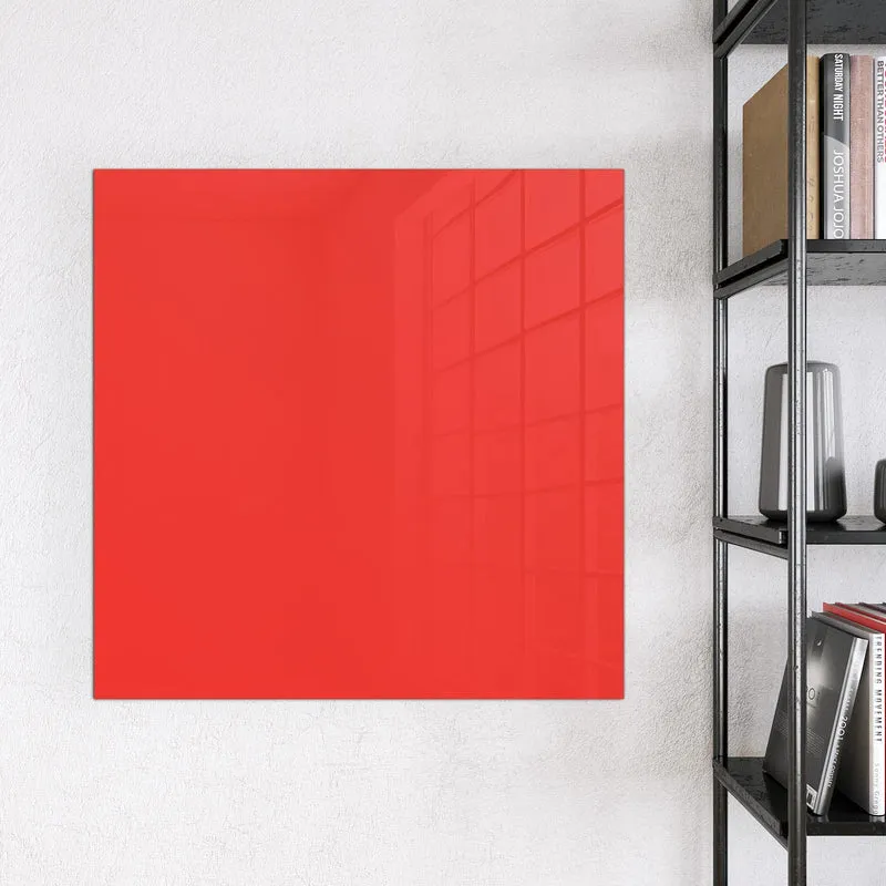 Magnettafel - Feuerrot