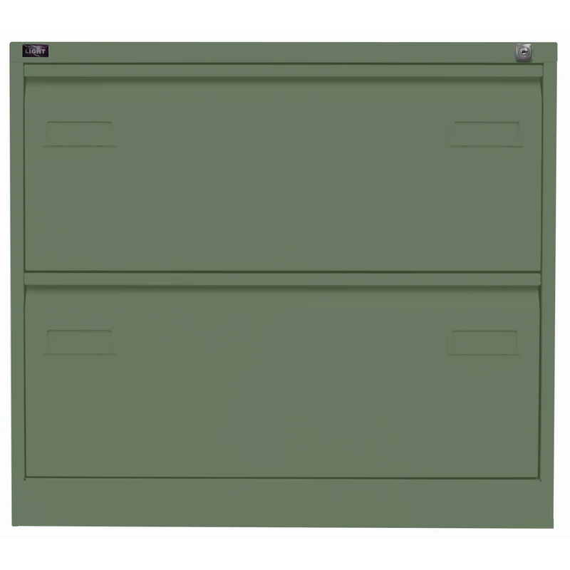 Hängeregistraturschrank LIGHT | doppelbahnig | 2 HR-Schubladen