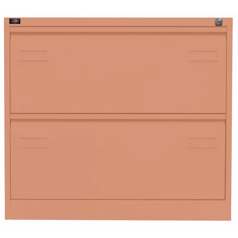 Hängeregistraturschrank LIGHT | doppelbahnig | 2 HR-Schubladen