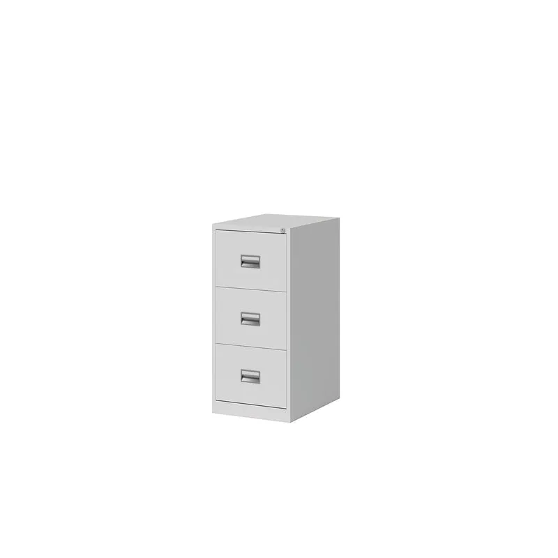 Hängeregistraturschrank ECO | Einbahnig | Kunststoffgriffmulden | mit 3 Auszügen