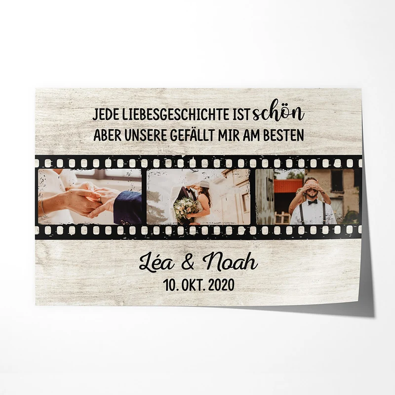 Aber Unsere Gefällt Mir Am Besten - Personalisierte Geschenke | Poster für Paare/Pärchen