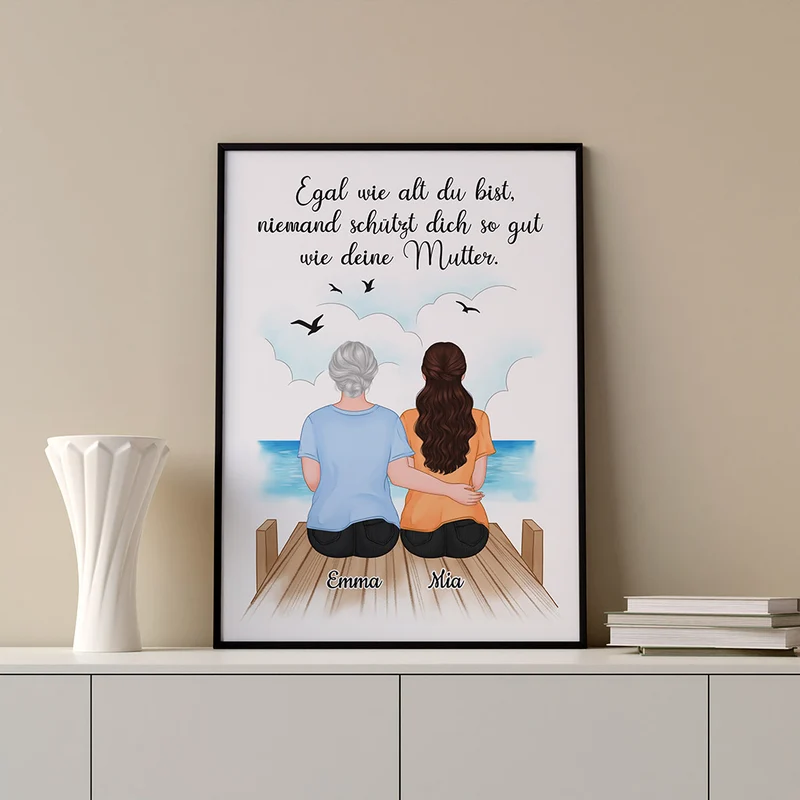 Egal Wie Alt Du Bist - Personalisierte Geschenke | Poster für Mama