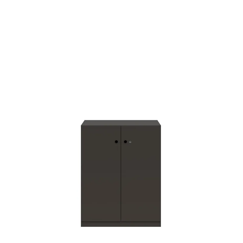 Flügeltürenschrank Pren | 2 Fachböden für 2,5 OH | H 1018 x B 800 x T 500mm