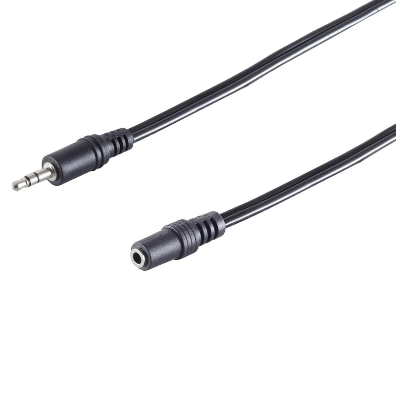 AUX Kabel Klinken Stecker Buchse 3,5mm Verlängerung Kupplung Audio Stereo 0,5-5m